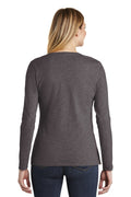 Women's Very Important Tee Long Sleeve V-Neck - Heather Charcoal