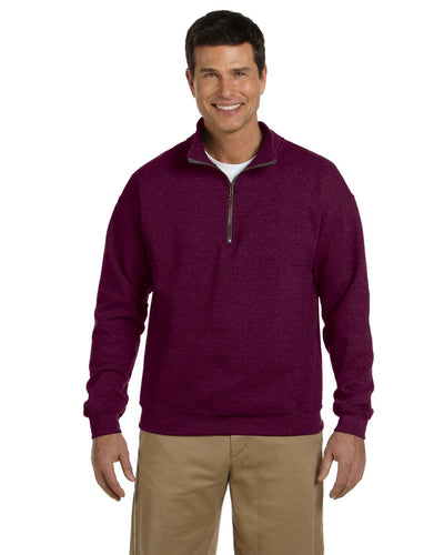Unisex Heavy Blend™  Vintage Cadet Collar Sweatshirt - Maroon