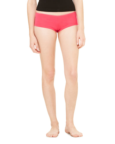 Women's Cotton/Spandex Shortie - Fuchsia