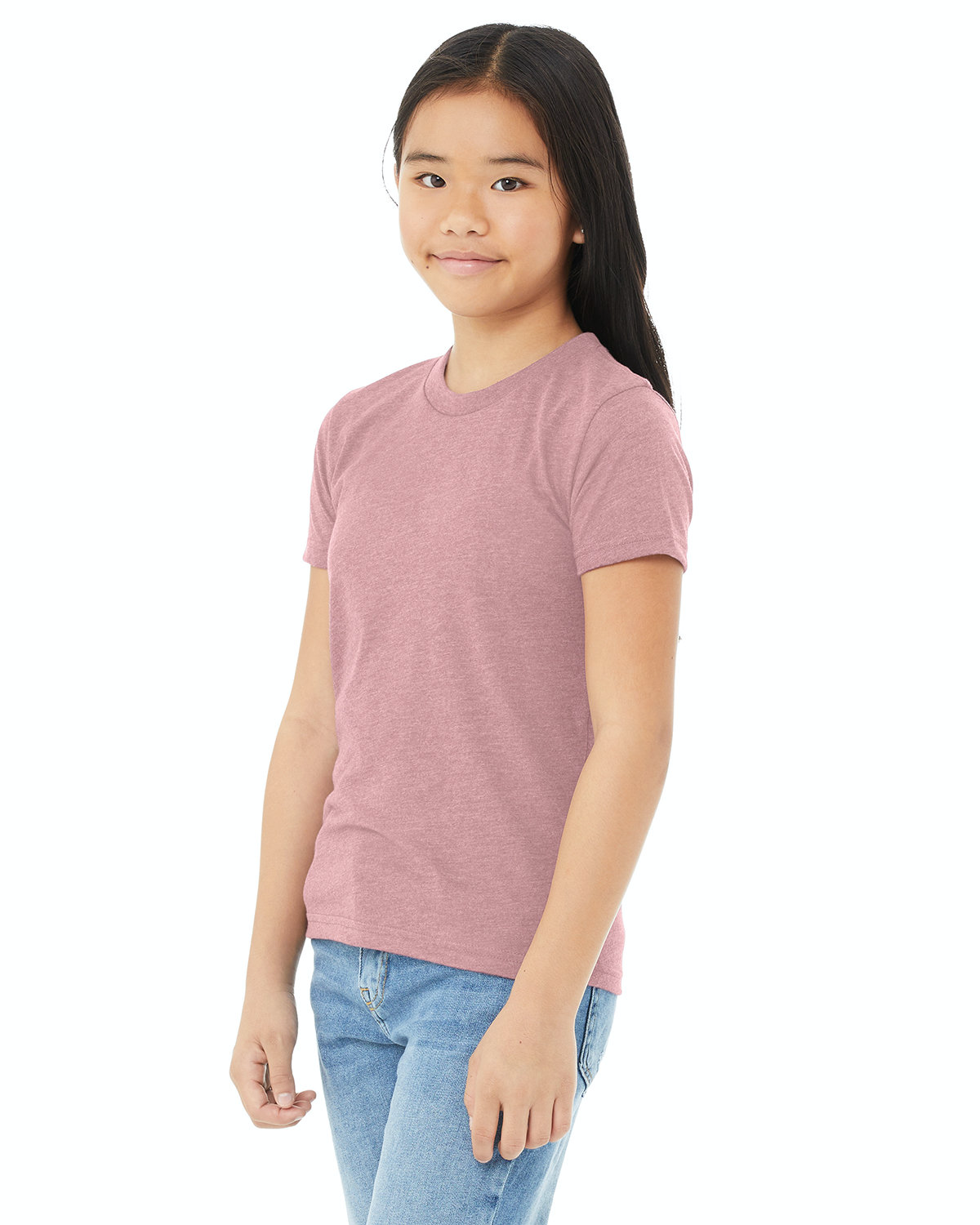 Youth Jersey T-Shirt - Heather Orchid