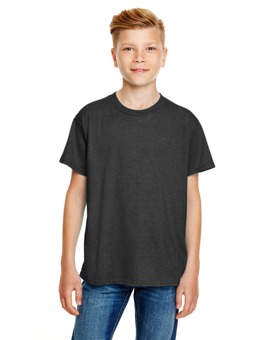 Youth Lightweight T-Shirt - Heather Dark Gray