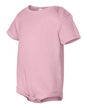 Infant Baby Rib Creeper - Pink
