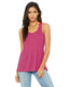 Bella + Canvas B8800 - Women's Flowy Racerback Tank - Berry