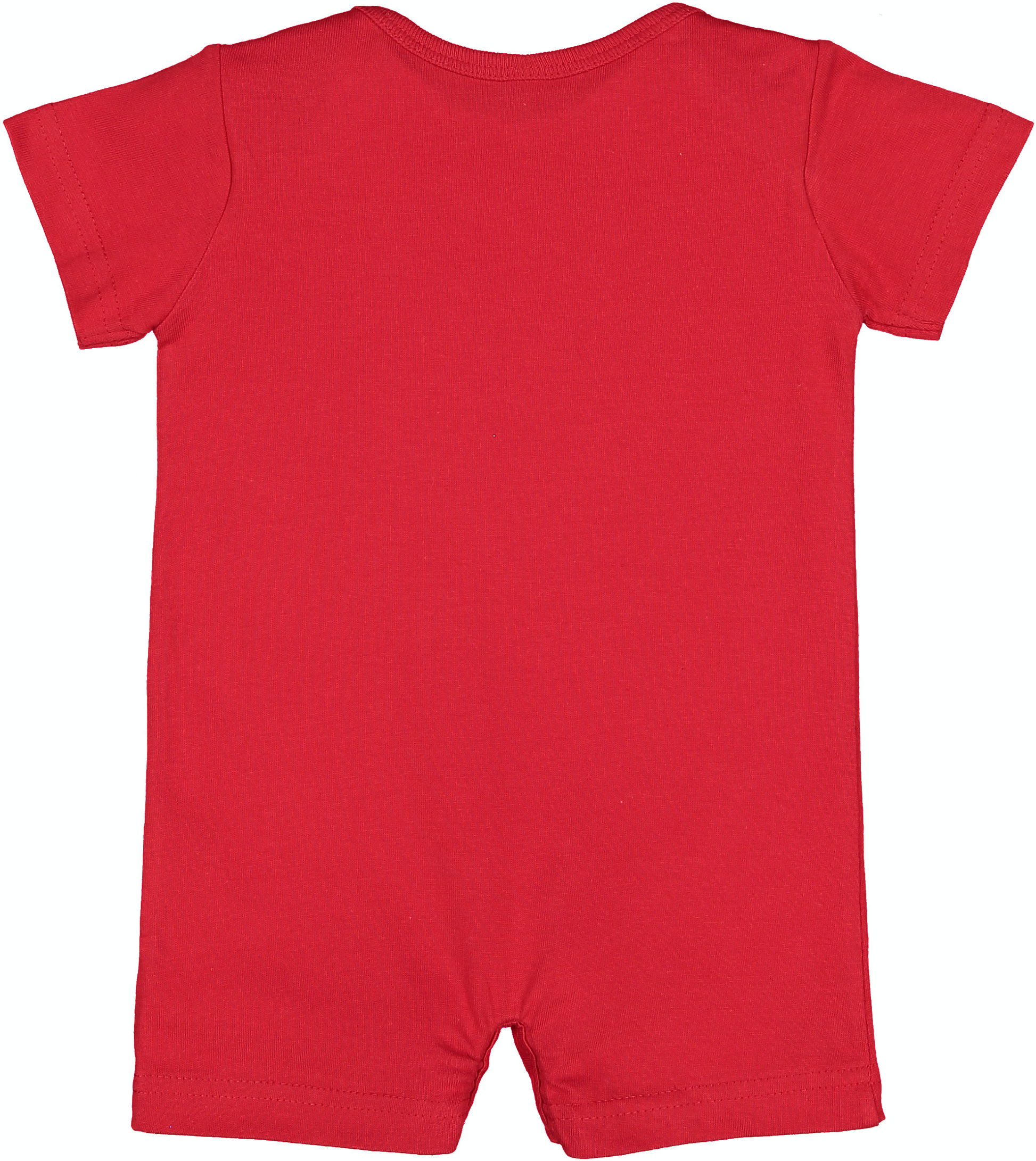 Infant Premium Jersey T-Shirt Romper - Red