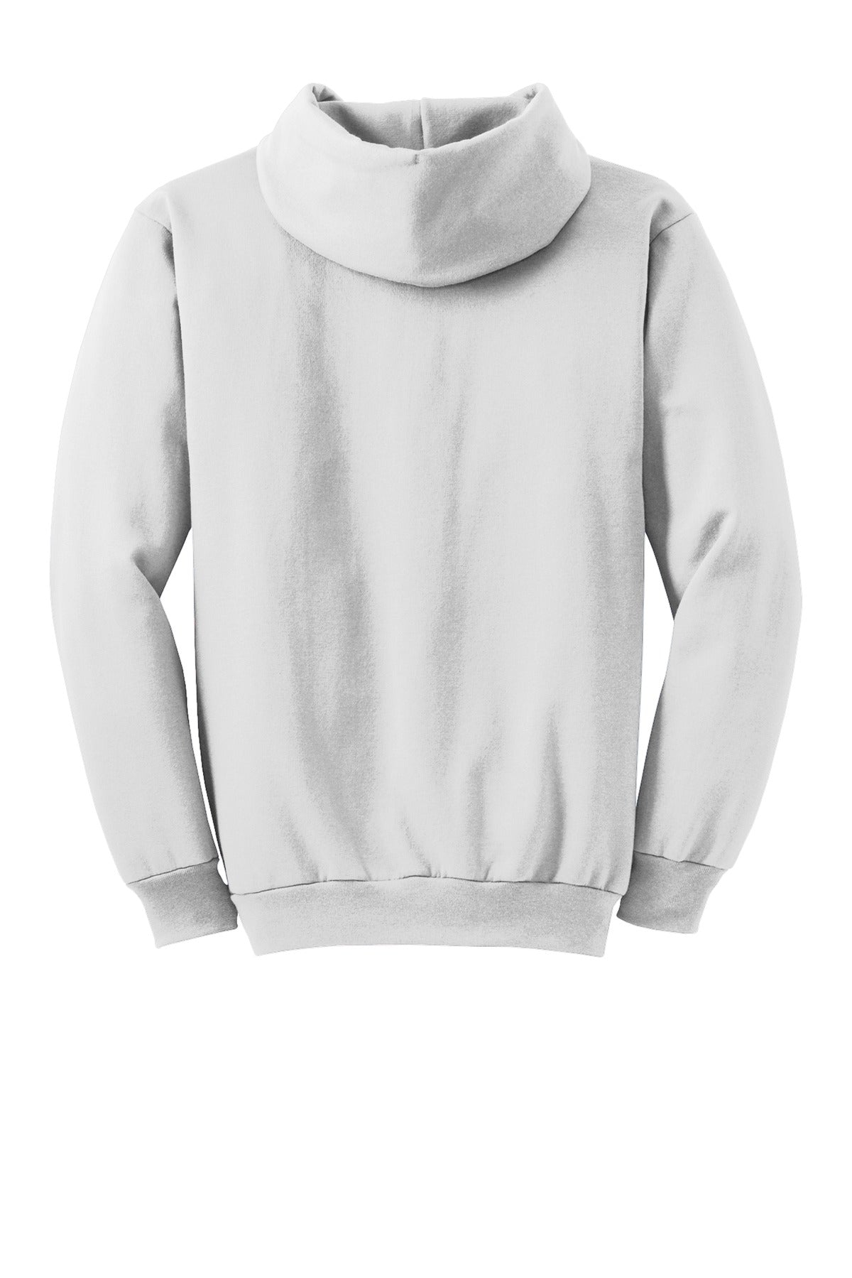 Unisex Tall Essential Fleece Pullover Hoodie - White