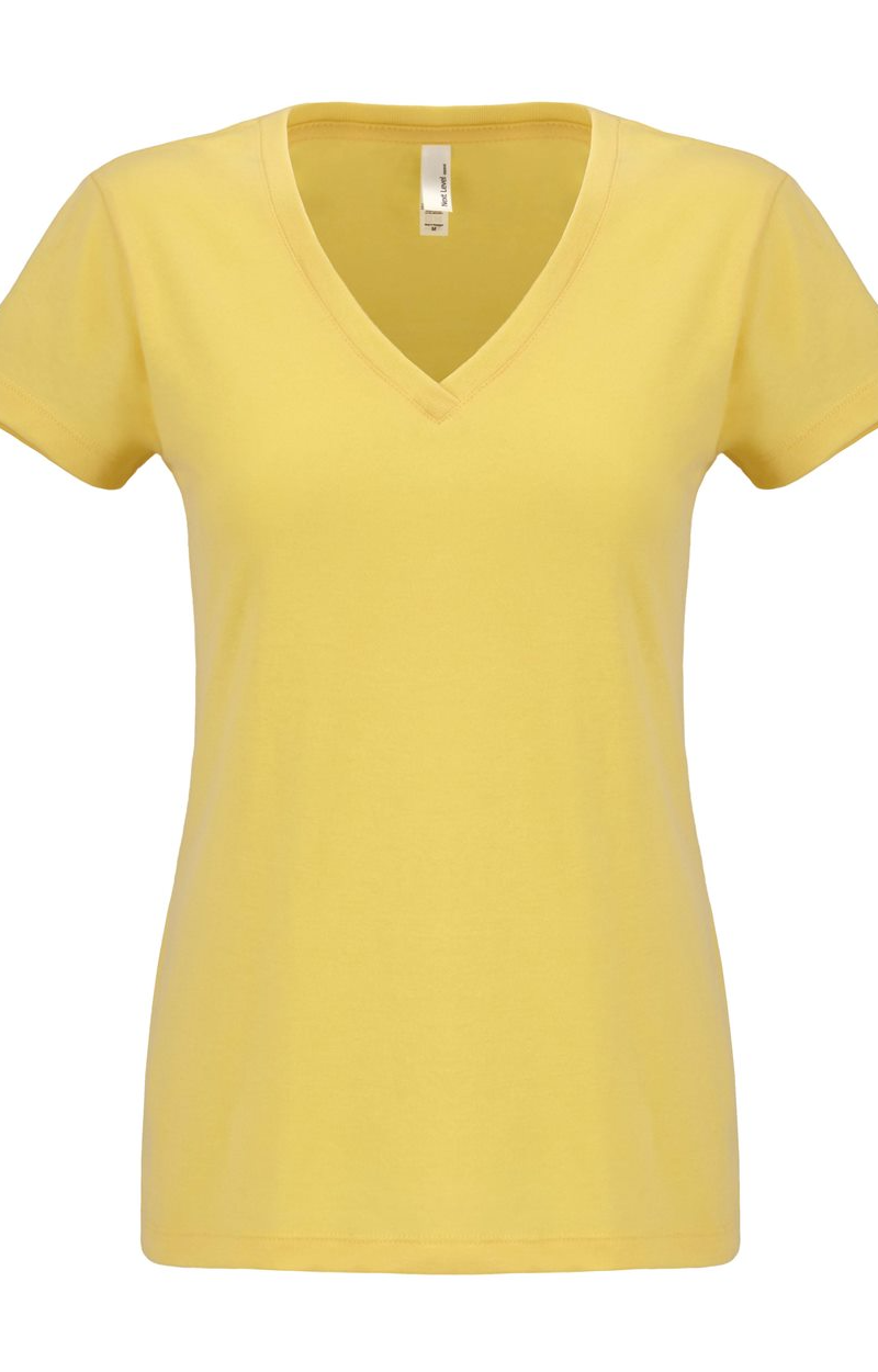 Women's Sueded V - Banana Cream
