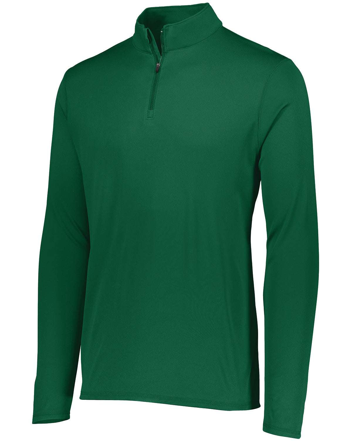 Unisex Attain Quarter-Zip Pullover - Dark Green