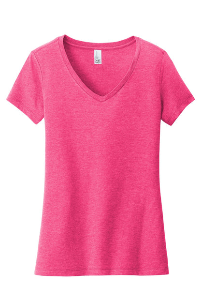 Women's Very Important Tee V-Neck - Fuchsia Frost