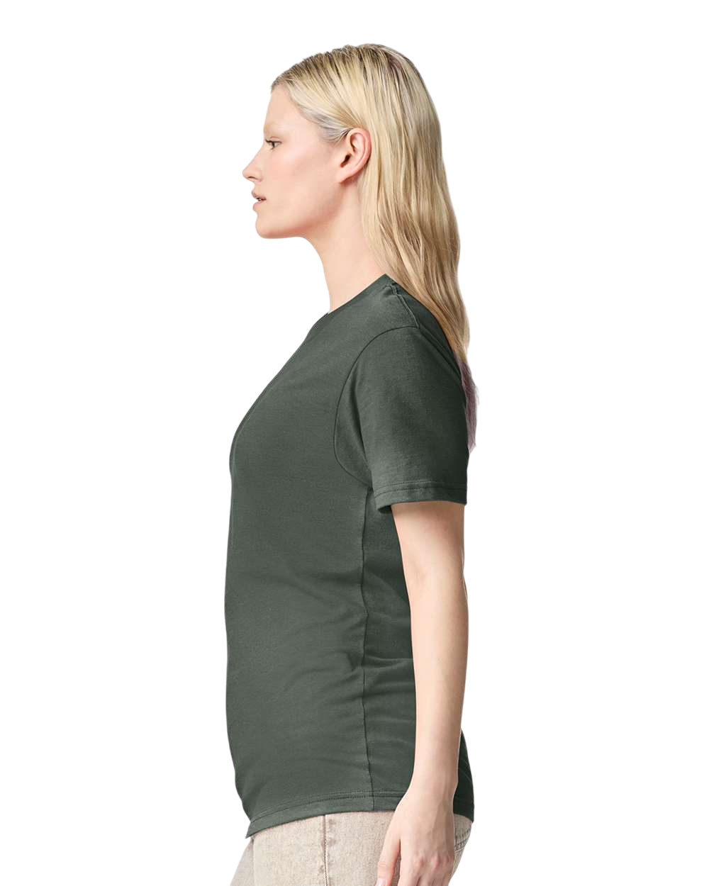 Unisex CVC T-Shirt - Heather Forest