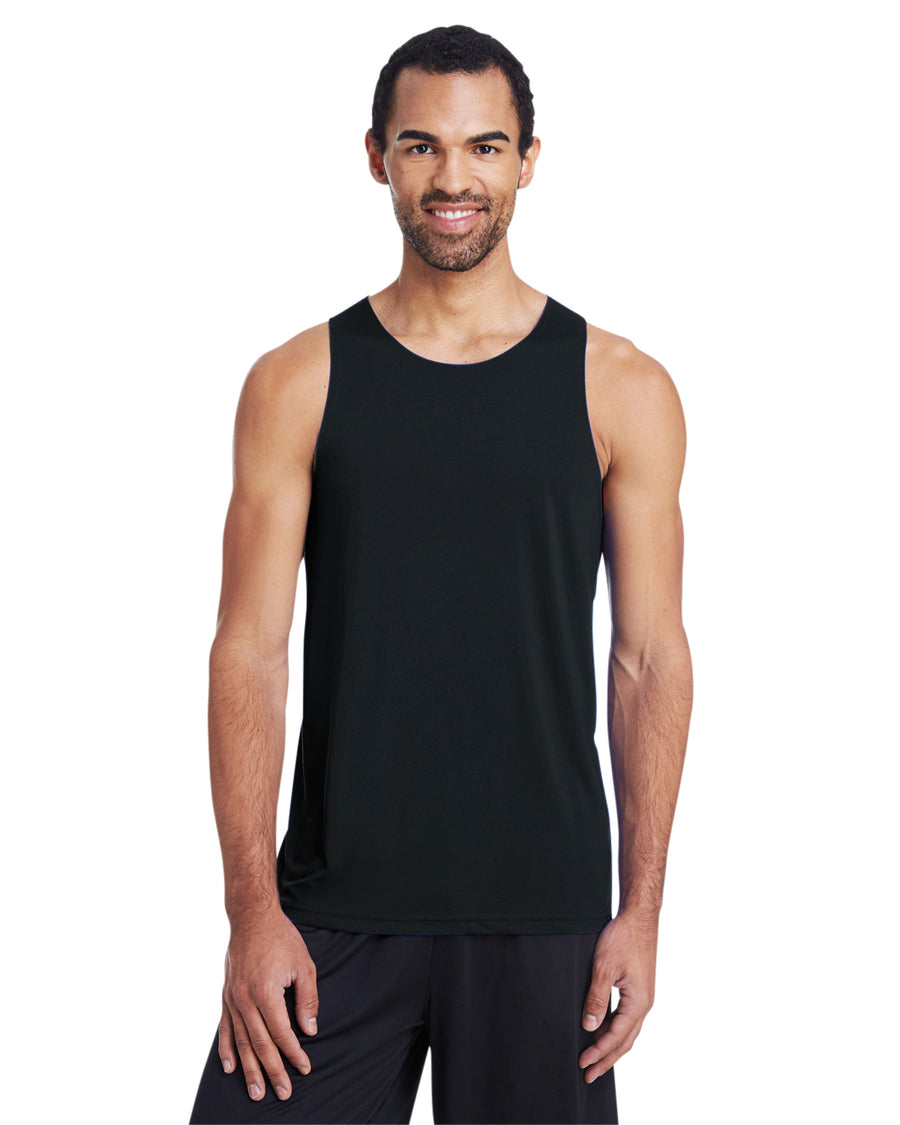 Unisex Performance®  Singlet - Black