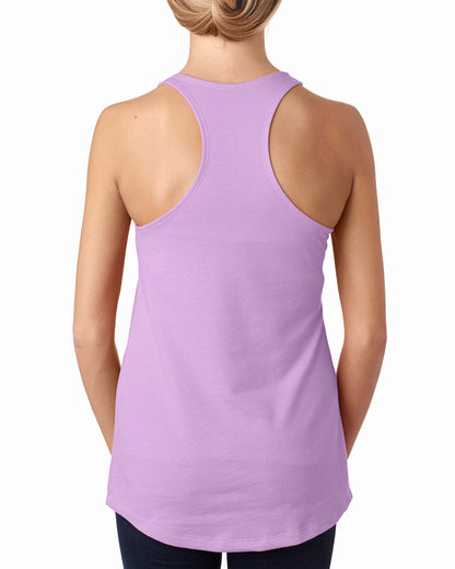 Women's French Terry Racerback Tank - Lilac