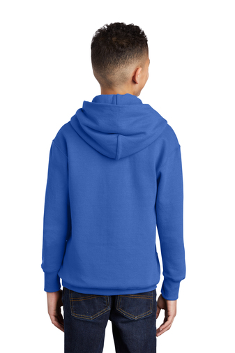 Youth Core Fleece Pullover Hoodie - Royal Blue