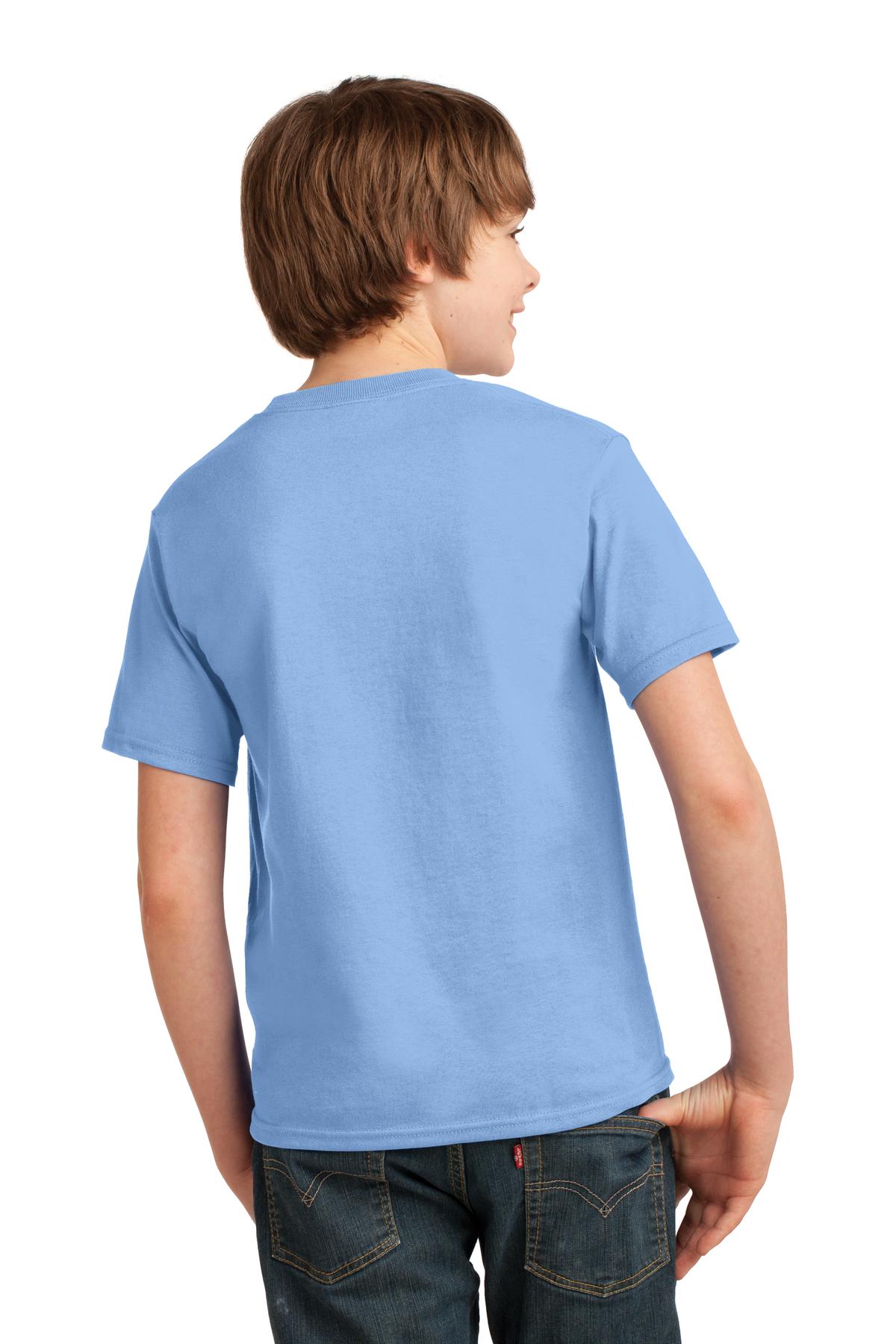 Youth Essential Tee - Light Blue