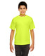 UltraClub 8420Y - Youth Cool & Dry Sport Performance Interlock T-Shirt - Bright Yellow