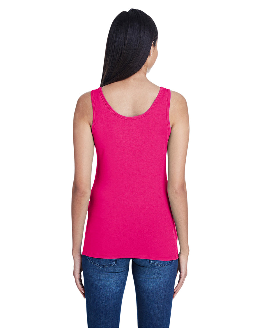 Women's Stretch Tank - Hot Pink