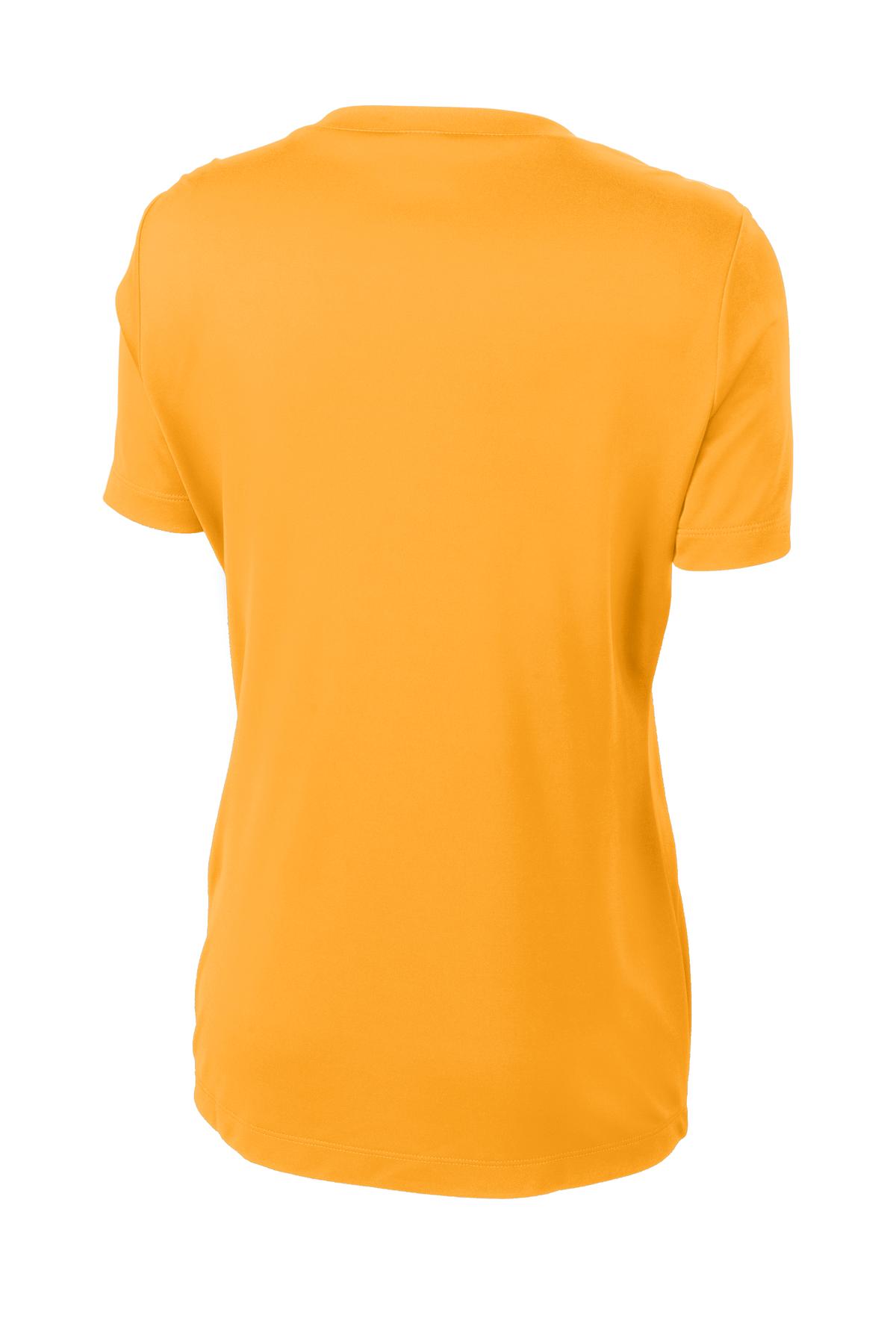 Women's PosiCharge Competitor V-Neck Tee - Gold