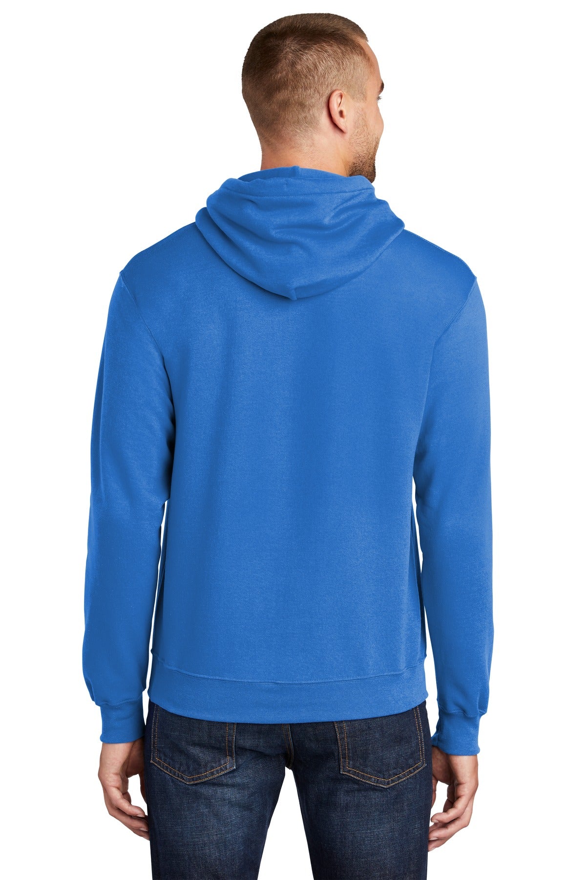 Unisex Tall Core Fleece Pullover Hoodie - Royal