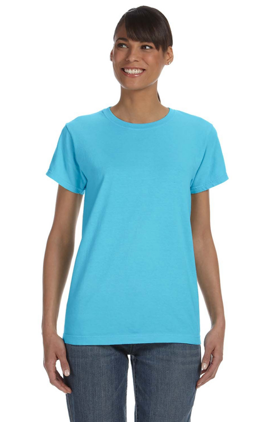 Women's Midweight RS T-Shirt - Lagoon Blue