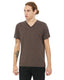 Bella + Canvas 3415C - Unisex Triblend V-Neck T-Shirt - Brown Triblend