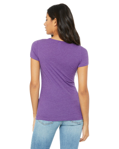 Women's Triblend Short-Sleeve T-Shirt - Purple Triblend