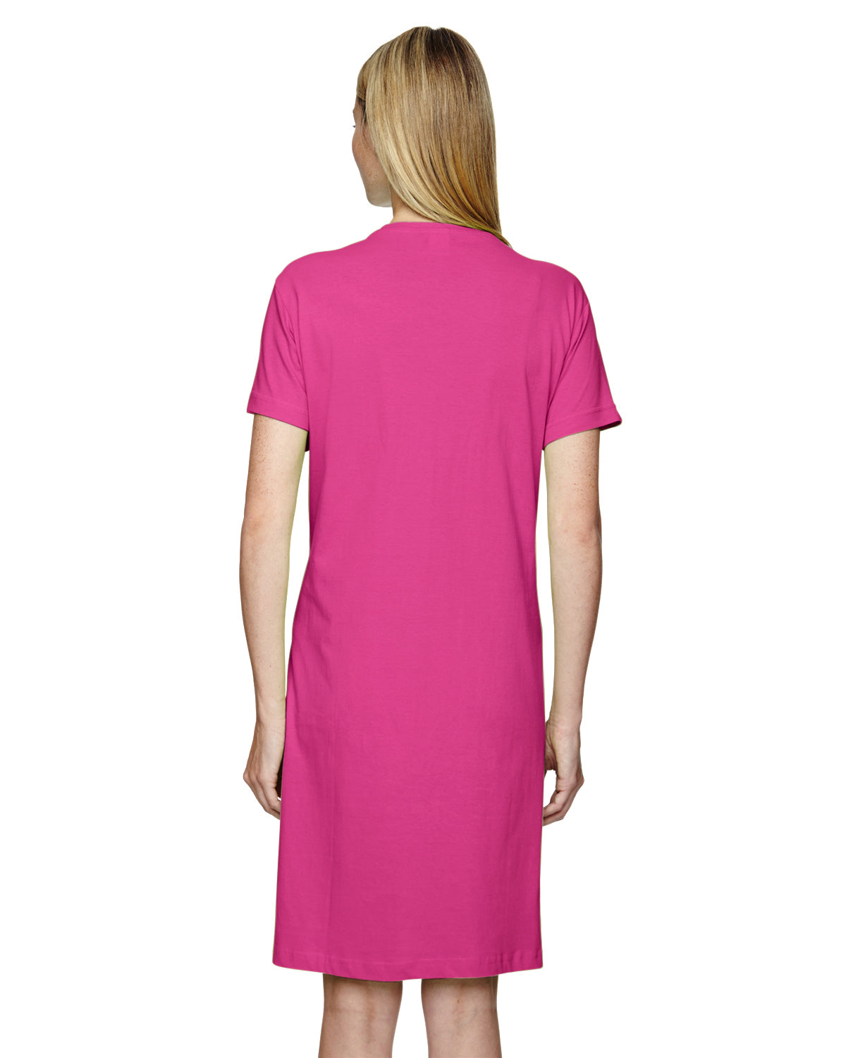 Women's V-Neck Cover-Up - Hot Pink