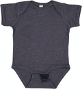 Infant Fine Jersey Bodysuit - Vintage Navy
