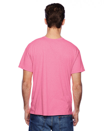 Unisex CVC X-Temp® Performance T-Shirt - Neon Pink Heather