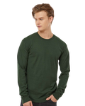 Unisex Heavyweight Long Sleeve Tee - Hunter Green