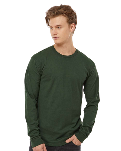 Unisex Heavyweight Long Sleeve Tee - Hunter Green