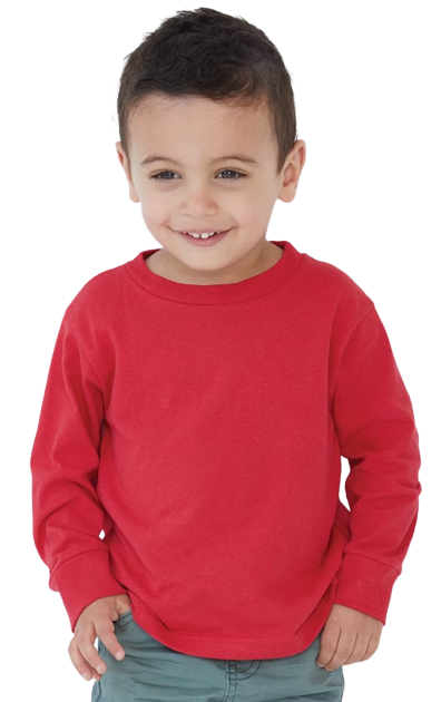 Toddler Long-Sleeve T-Shirt - Red