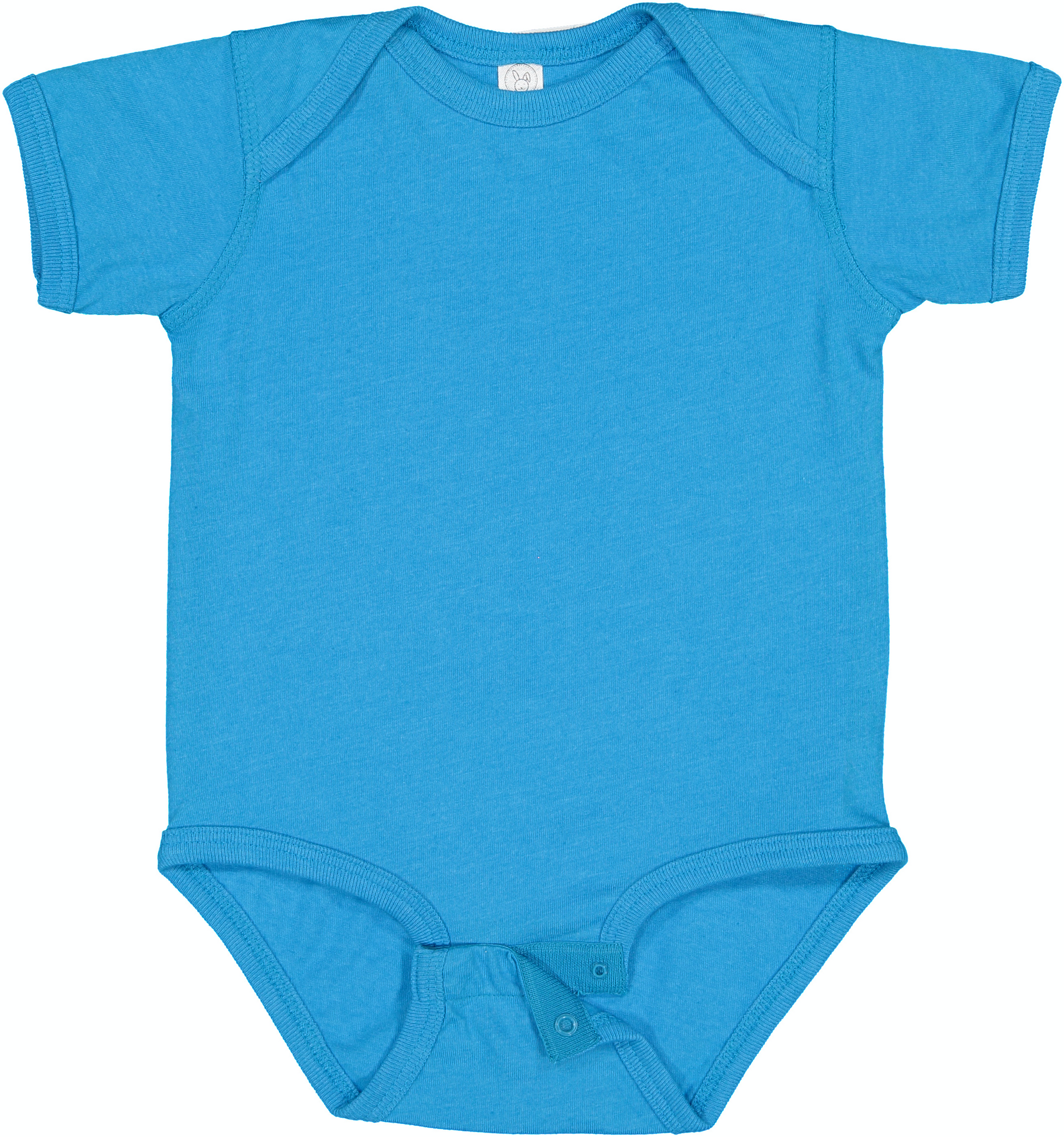 Infant Fine Jersey Bodysuit - Vintage Turquois