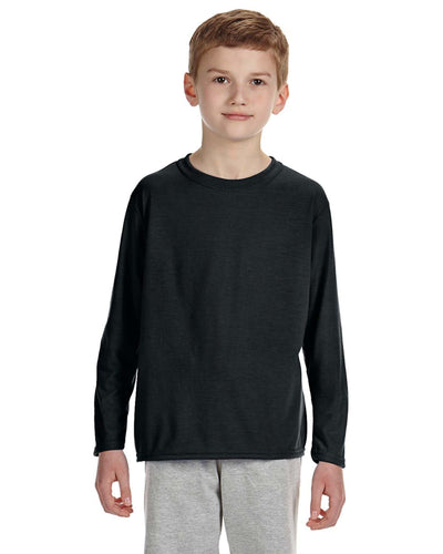 Youth Performance® Youth Long-Sleeve T-Shirt - Black