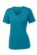 Women's PosiCharge Competitor V-Neck Tee - Tropic Blue