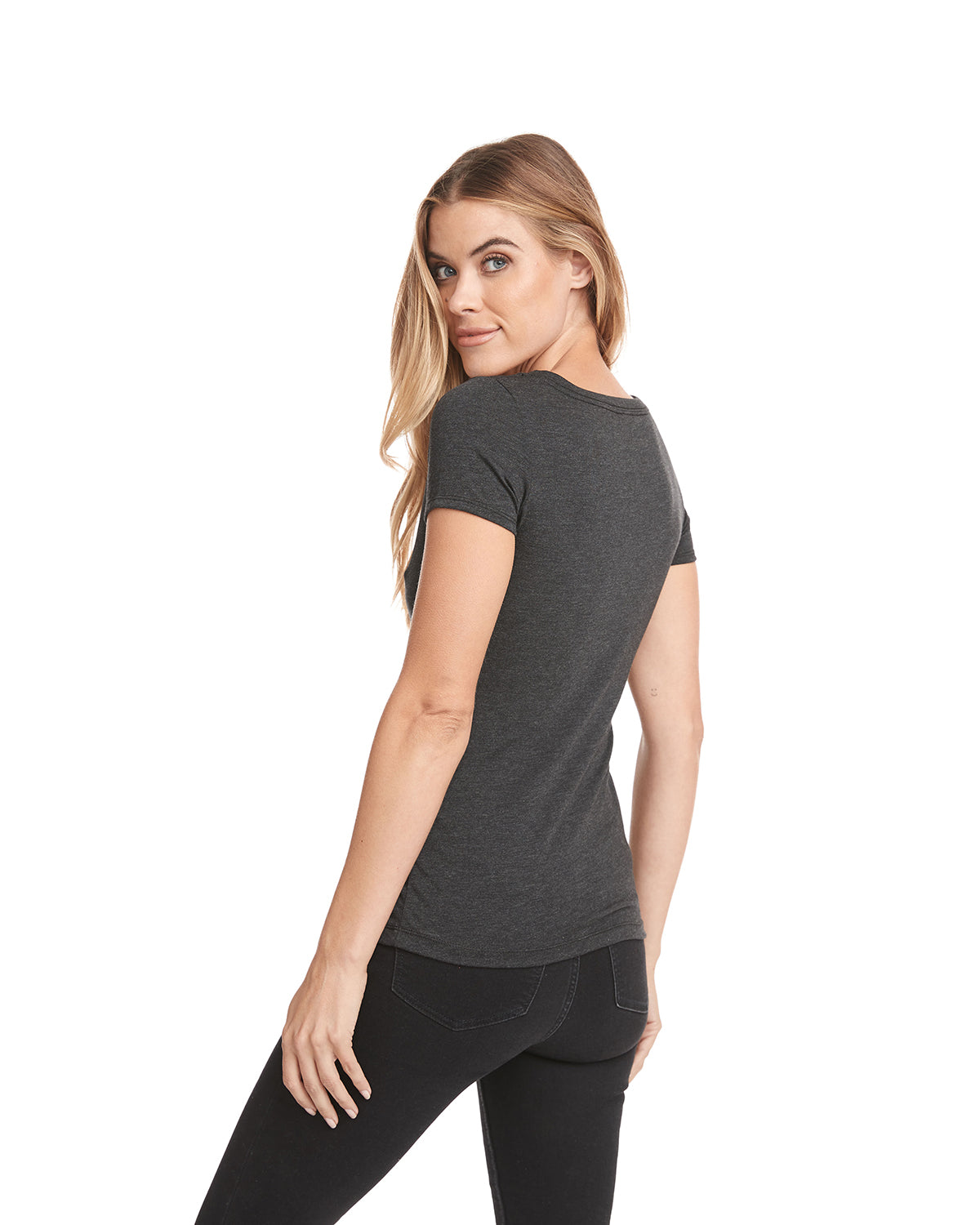 Women's Triblend Scoop - Vintage Black