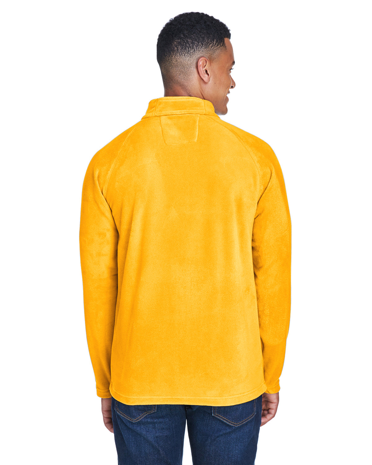Men's Campus Microfleece Jacket - Sport Athletic Gold