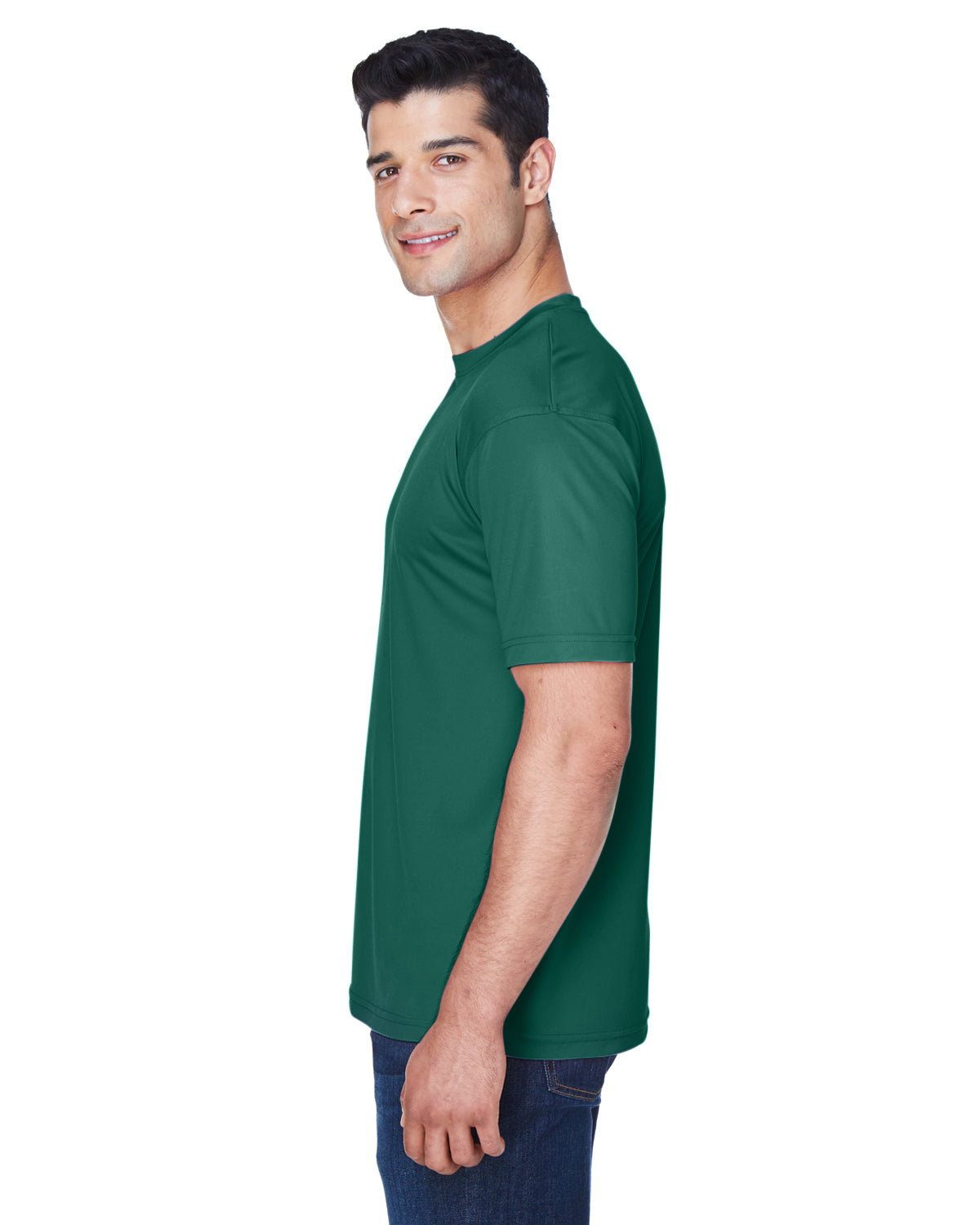 Men's Cool & Dry Sport Performance Interlock T-Shirt - Forest Green
