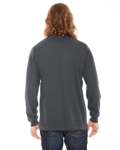 Unisex Fine Jersey Long-Sleeve T-Shirt - Asphalt