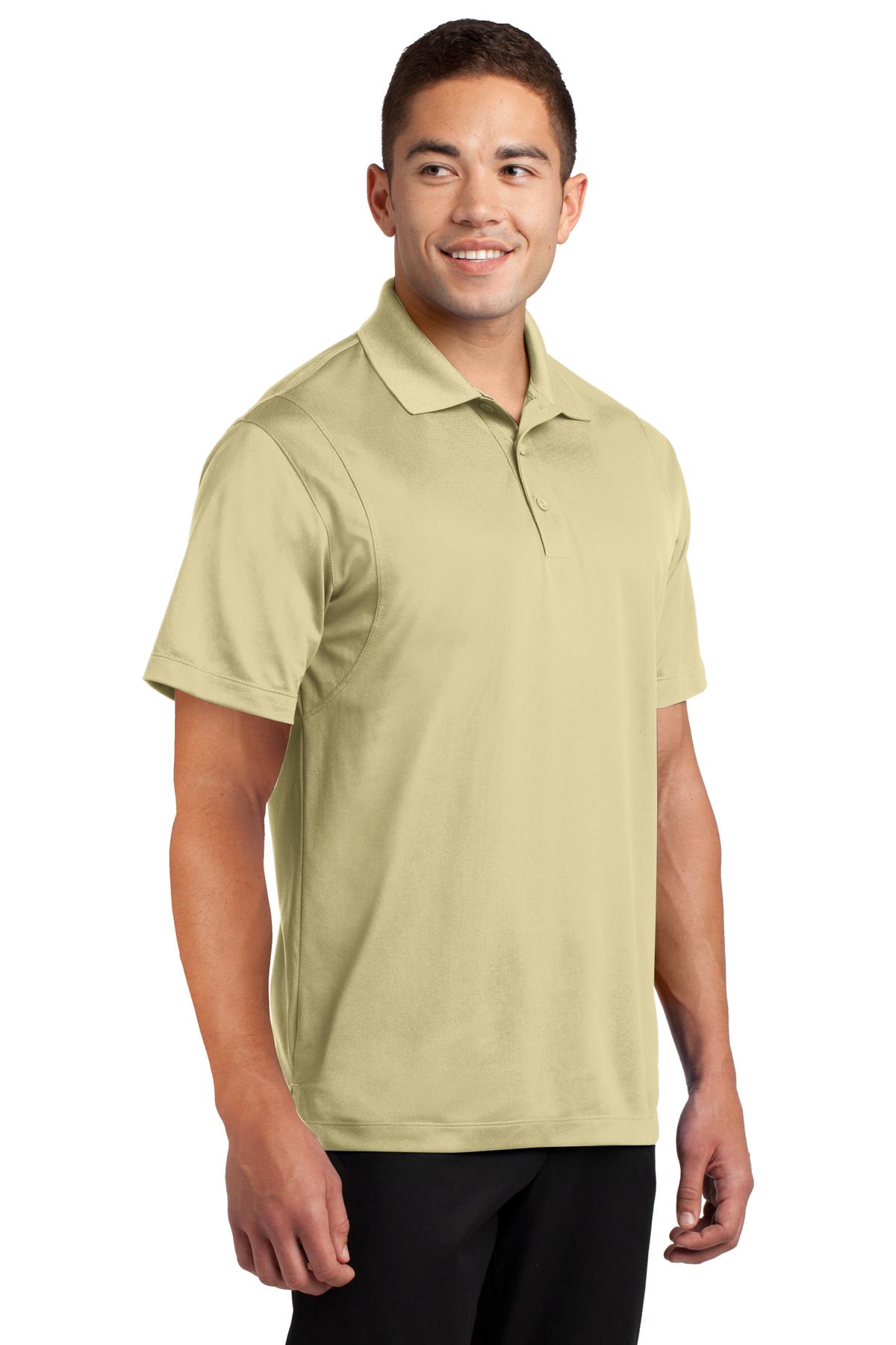 Men's Micropique Sport-Wick Polo - Vegas Gold