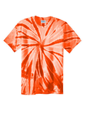 Unisex Tie-Dye Tee - Orange