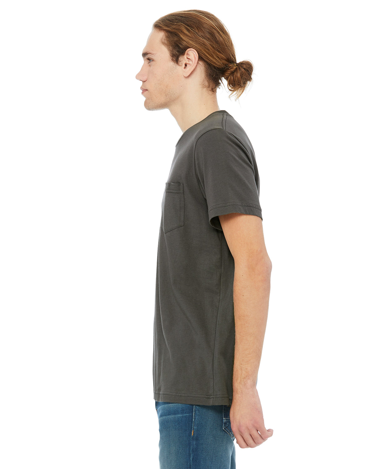 Men's Jersey Short-Sleeve Pocket T-Shirt - Asphalt