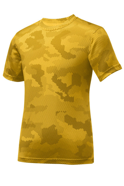 Youth CamoHex Tee - Gold