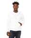 Bella + Canvas 3739 - Unisex Poly-Cotton Sponge Fleece Full-Zip Hoodie - Dtg White