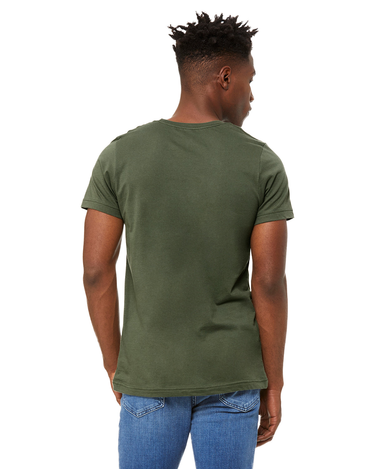 Unisex Made In The USA Jersey T-Shirt - Military Green