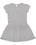 Toddler Baby Rib Dress - Heather