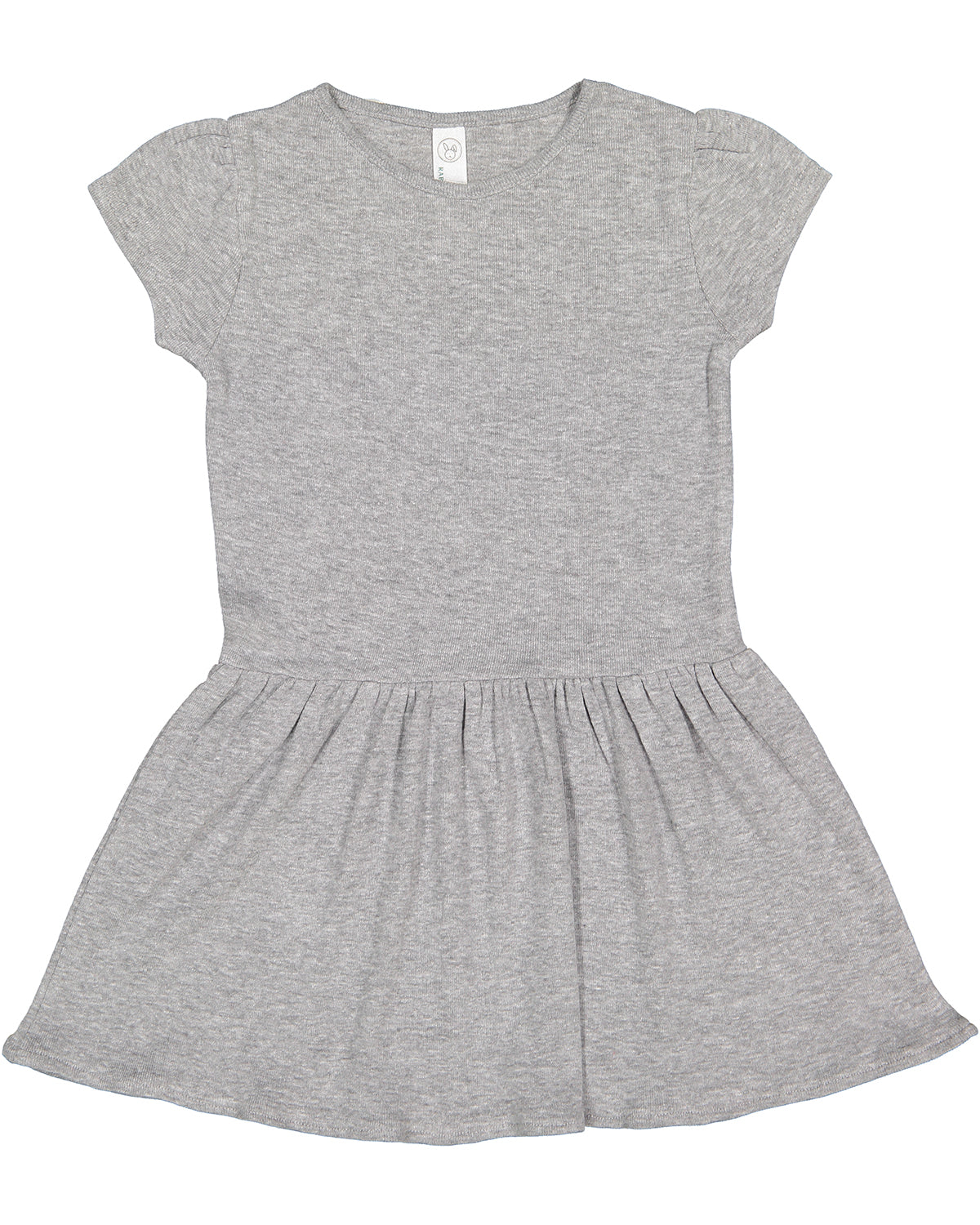 Toddler Baby Rib Dress - Heather
