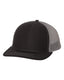 Richardson 112 - Snapback Trucker Cap - Black / Charcoal