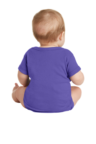 Infant Baby Rib Bodysuit - Purple