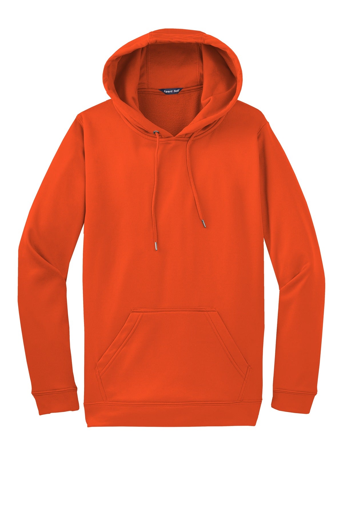 Sport-Wick Fleece Hooded Pullover - Deep Orange