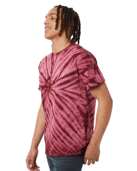 Cyclone Pinwheel Short Sleeve T-Shirt - Maroon