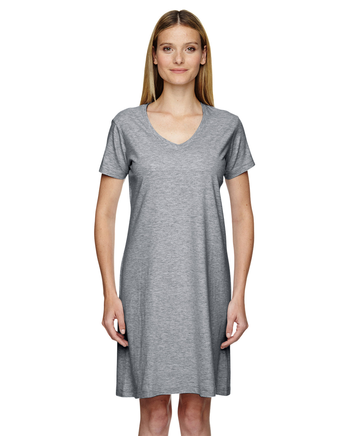 Women's V-Neck Cover-Up - Granite Heather
